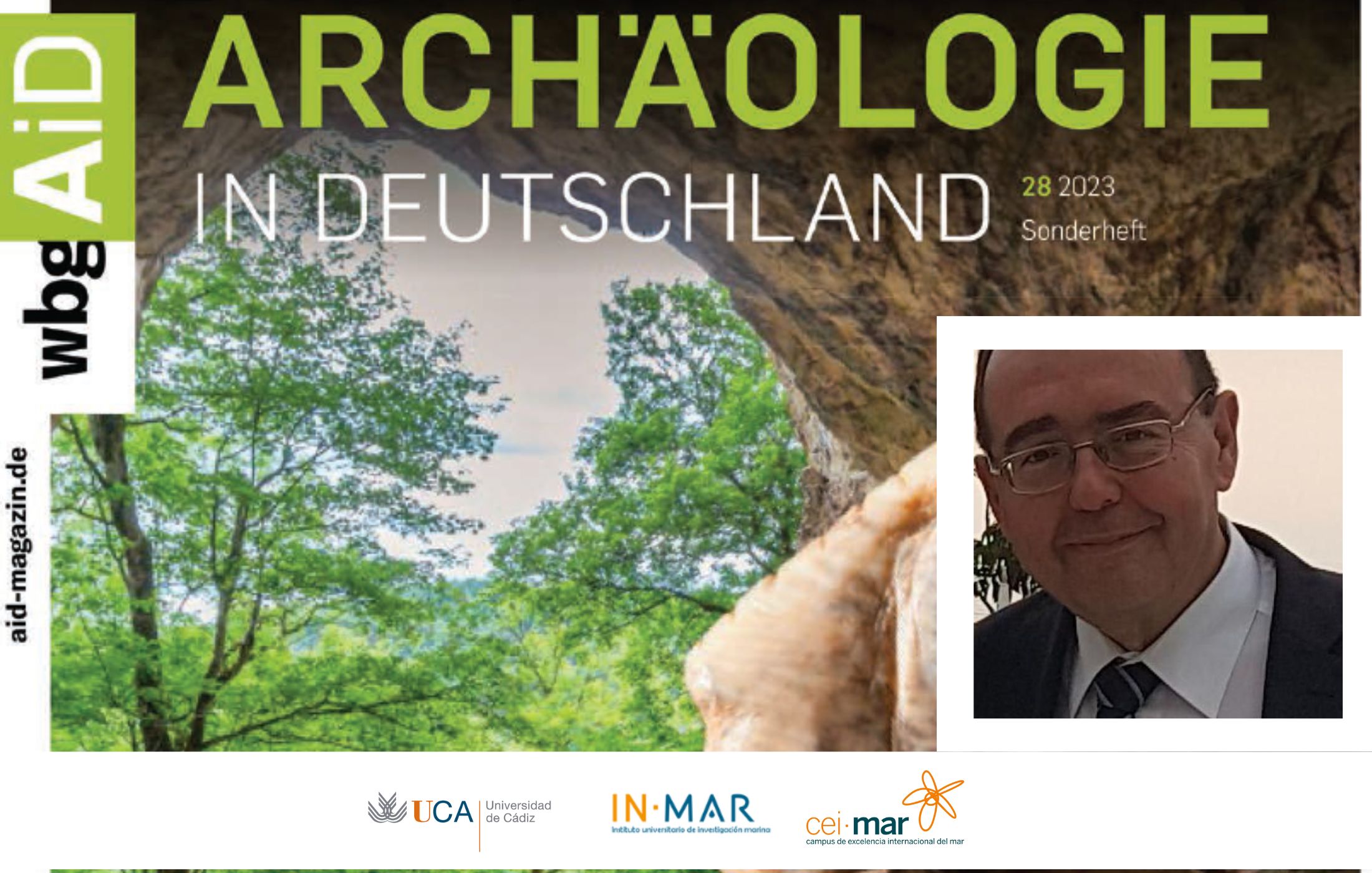 El investigador José Ramos publica en la revista Archäologie in Deutschland, sobre la Cueva de Ardales