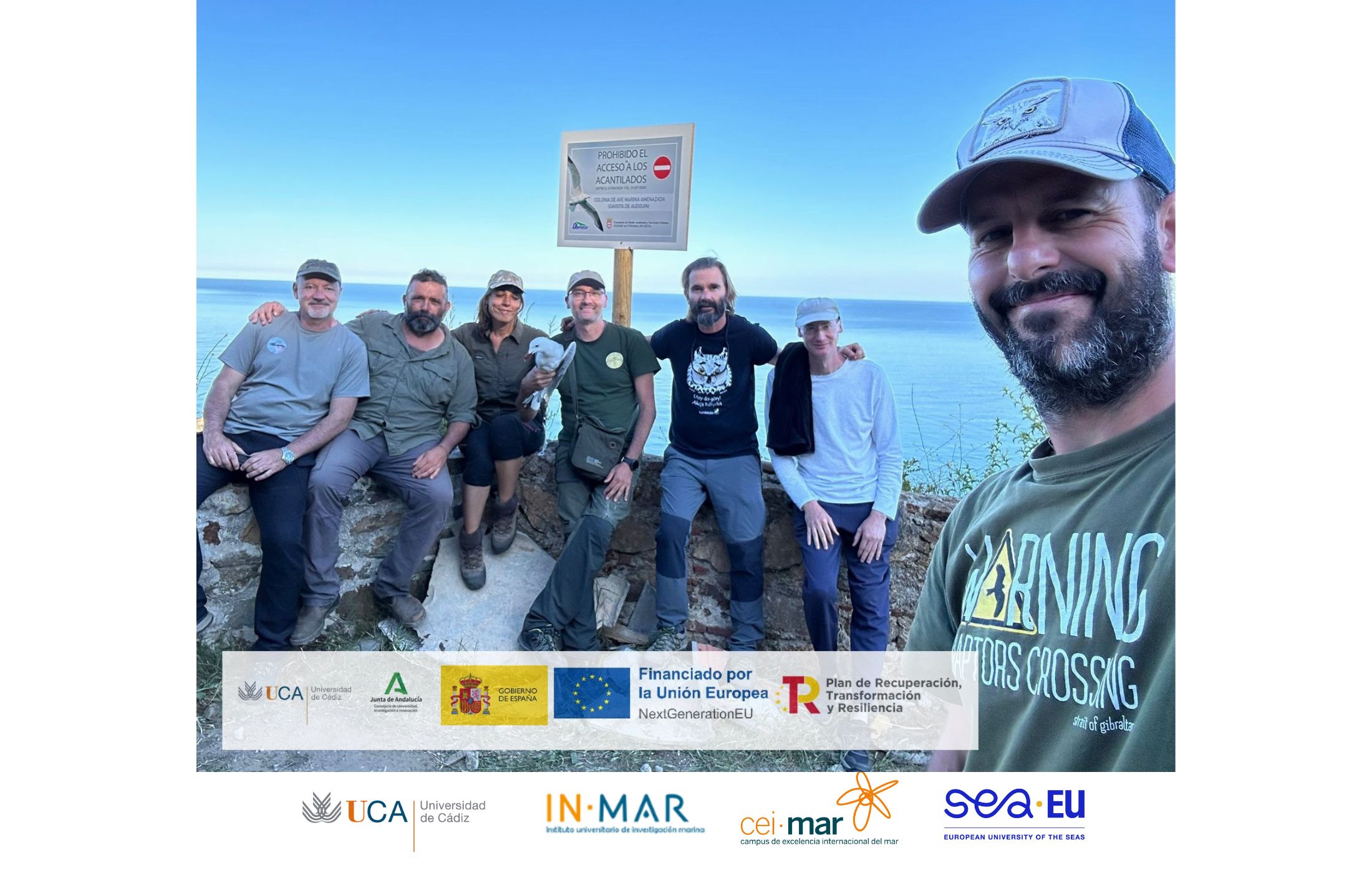 Nuevas actuaciones en el proyecto SEANIMALMOVE: actuaciones de marcaje a aves marinas