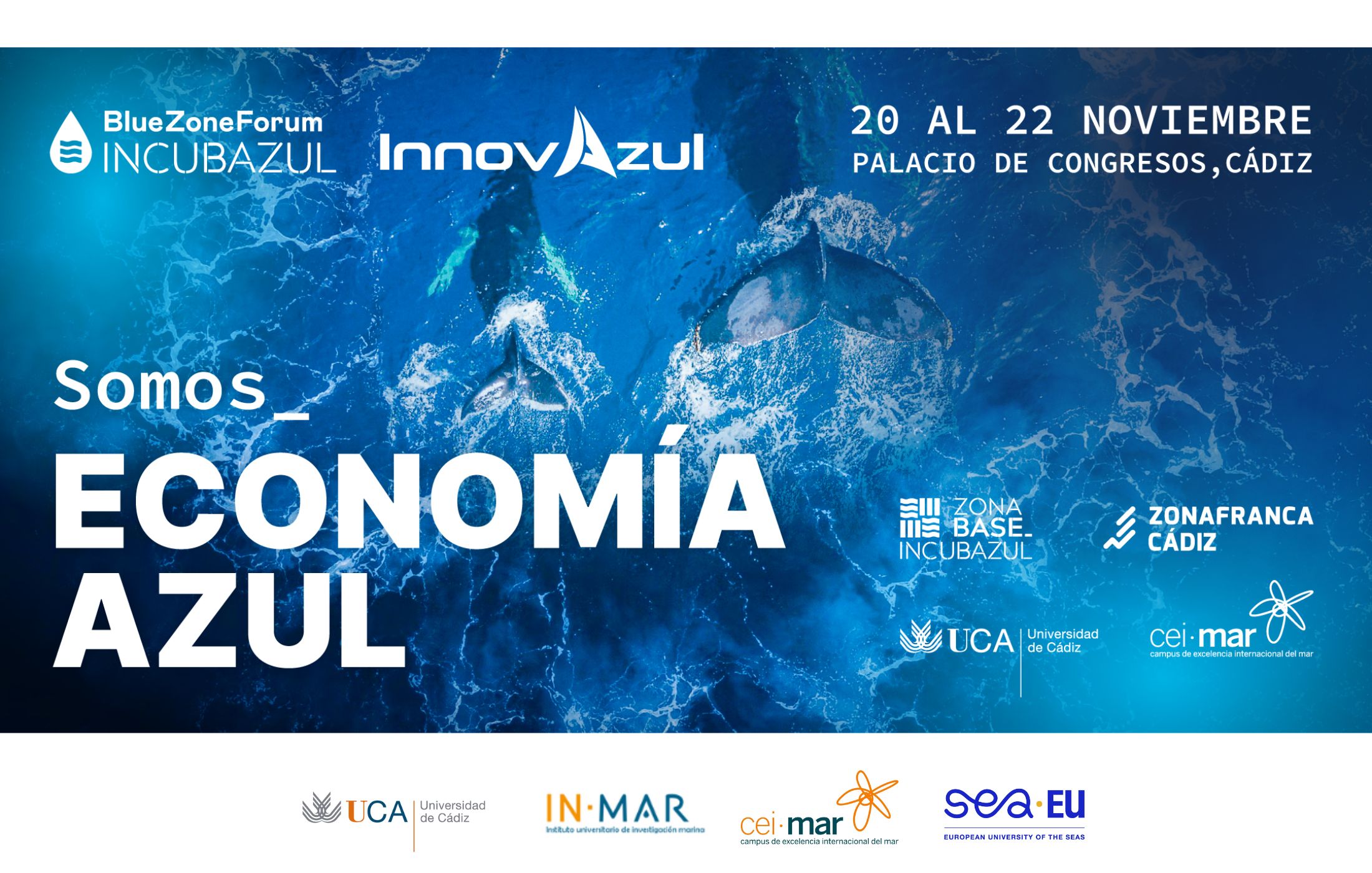 Amplia presencia del INMAR-UCA en el Blue Zone Forum – InnovAzul, celebrado del 20 al 22 de noviembre de 2024 en Cádiz