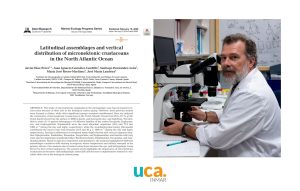 Nuevo estudio sobre la distribución y ecología de los crustáceos micronectónicos en el Atlántico ...