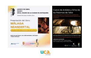 Presentación del libro “Málaga Neandertal. Ruta por los orígenes de Málaga” y inauguración de la ...