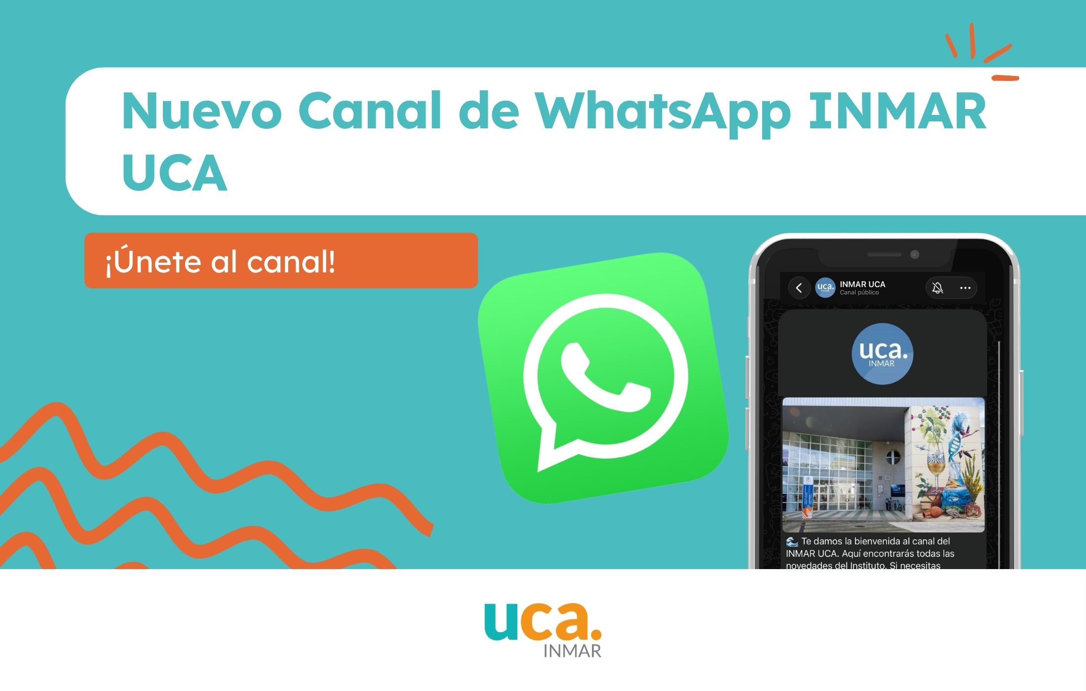 INMAR estrena canal de WhatsApp para mantenerte al día de las novedades del Instituto