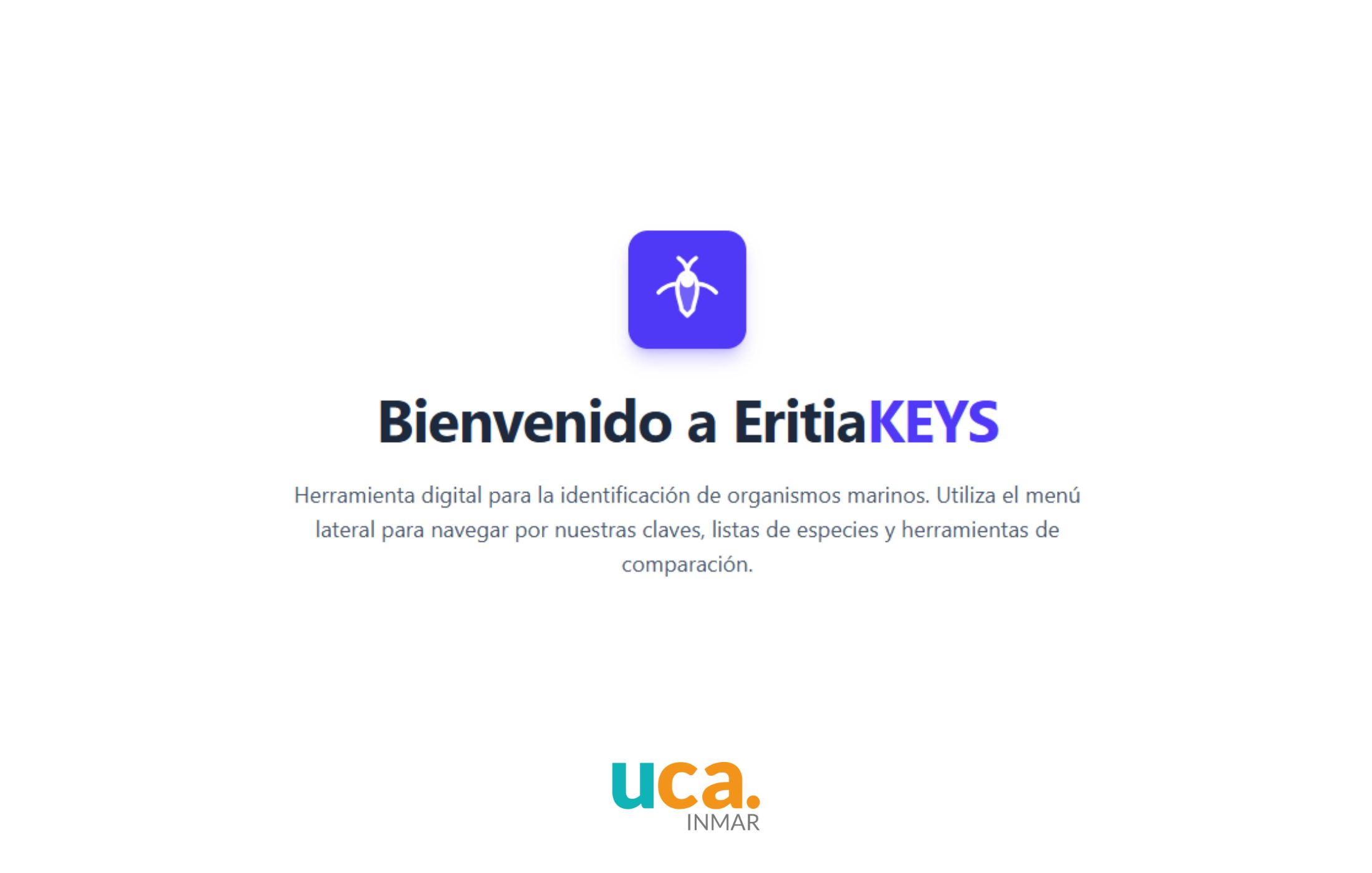 El INMAR desarrolla EritiaKEYS, una herramienta digital interactiva para la identificación de organismos marinos de la Bahía de Cádiz