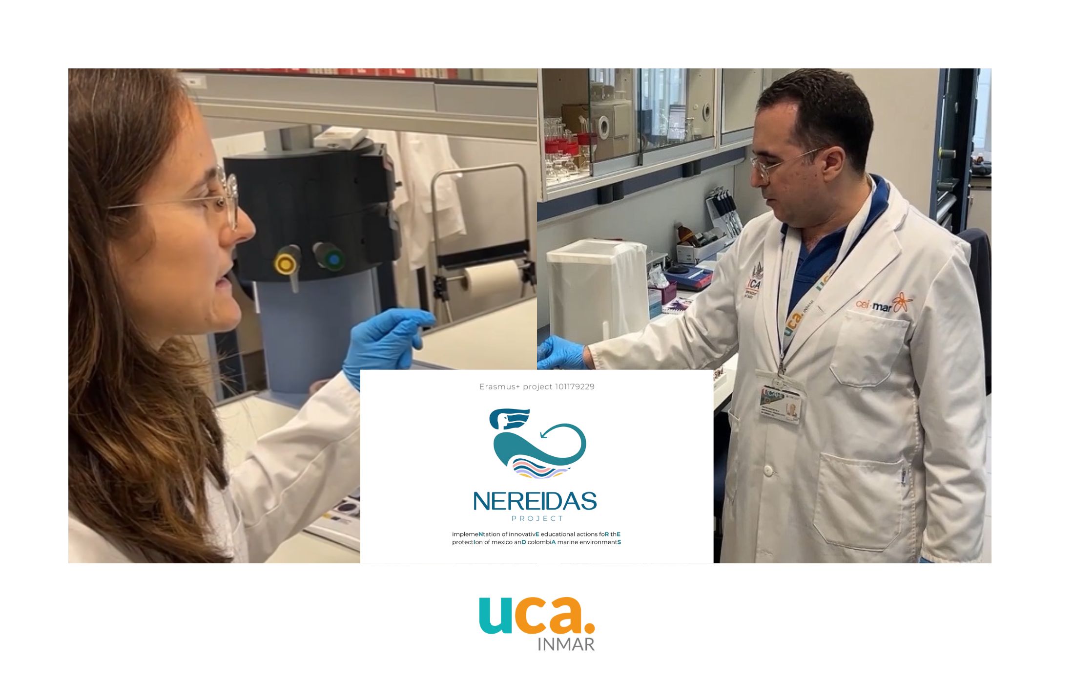 Investigadores de la UCA y del INMAR participan en el desarrollo de los Cursos Online Masivos y Abiertos (MOOCs) del proyecto Erasmus + NEREIDAS (101179229)