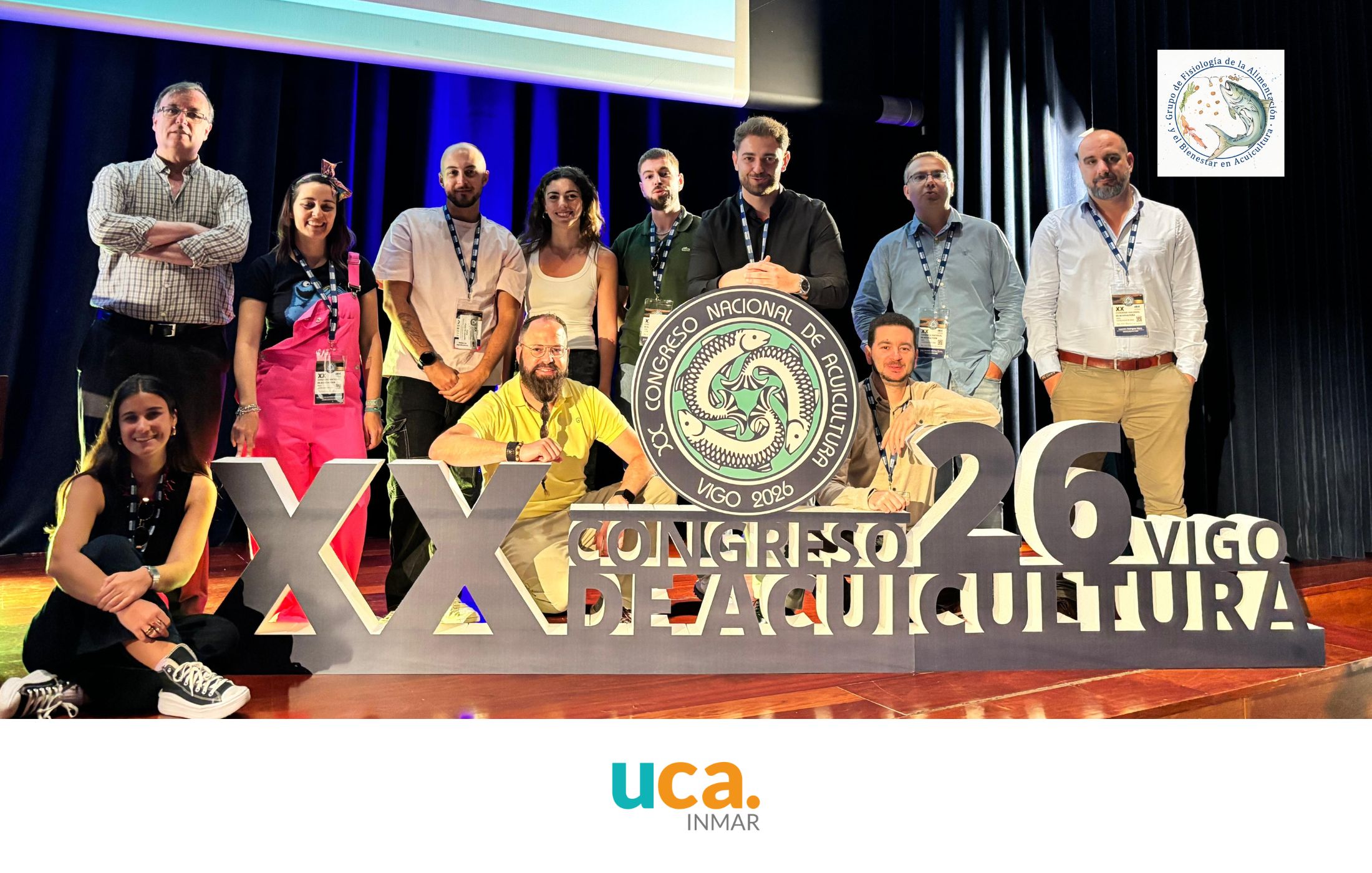 Participación del grupo FishUCA en el XX Congreso Nacional de Acuicultura
